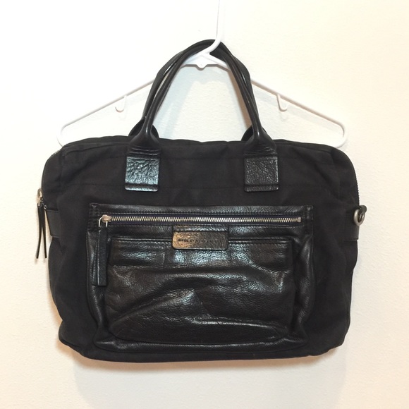 Marc by Marc Jacobs Leather/Canvas Tote GUC - Picture 2 of 8